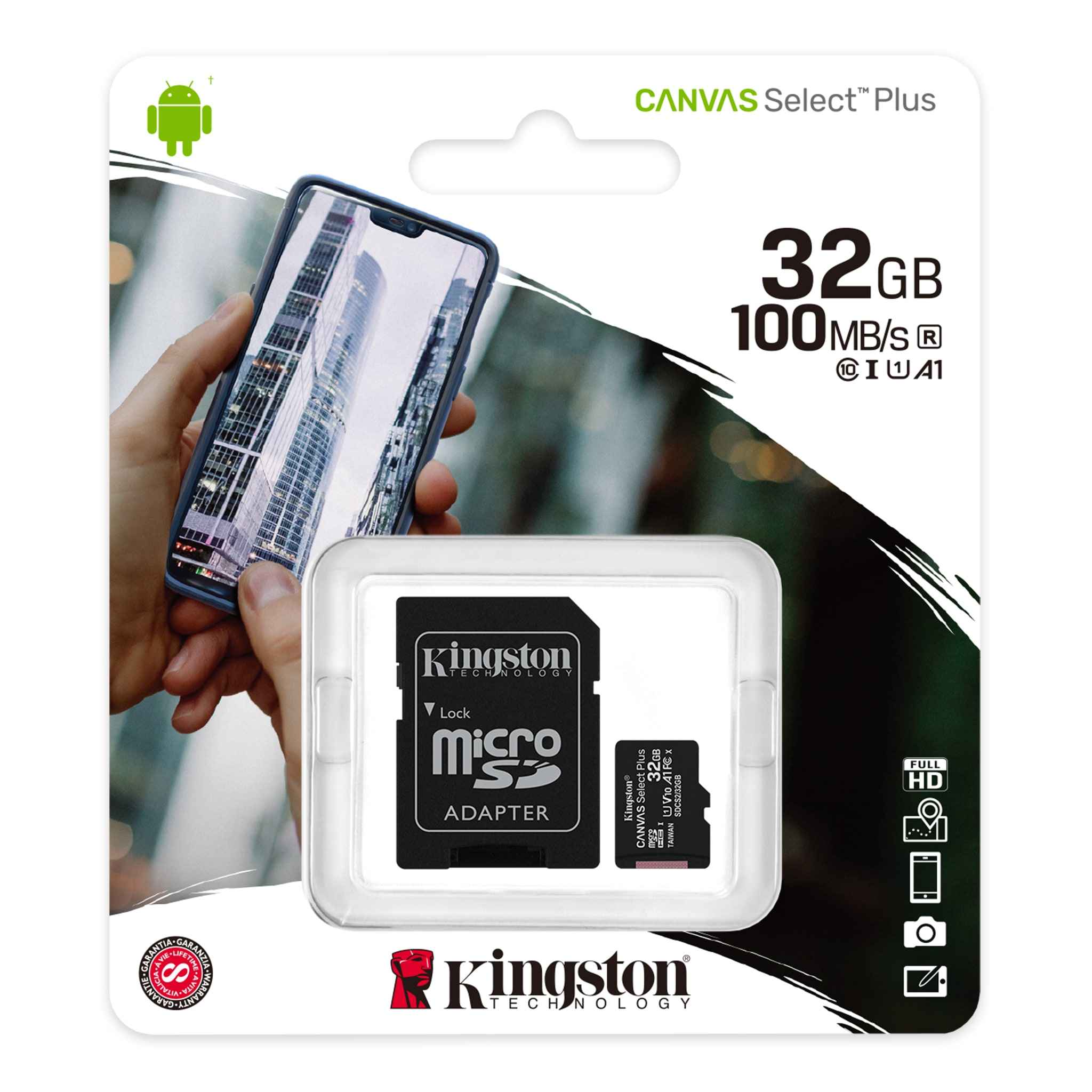 kingston flash-microsd-sdcs2-32gb